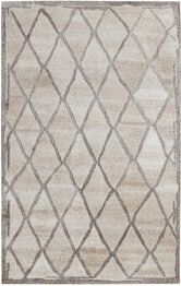 Dynamic Rugs POSH 7801-717 Ivory and Grey